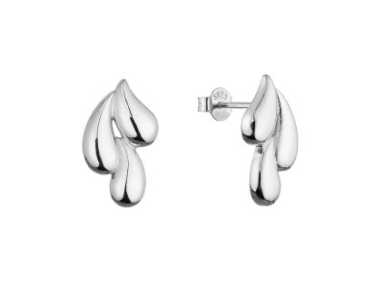 34978 stribrne nausnice stekajici kapky 61083