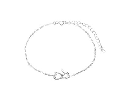 9636 stribrny naramek kocicka s krystaly swarovski crystal stribro 925 1000