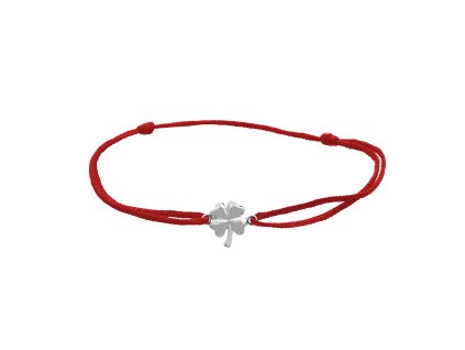 9948 snurkovy naramek se stribrnym priveskem mini ctrlistku kovoveho bez krystalu red stribro 925 1000