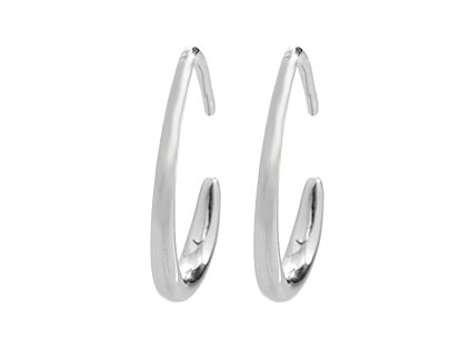 10035 stribrne nausnice provlekaci kapka bez krystalu stribro 925 1000