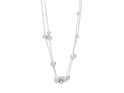 10146 stribrny nahrdelnik kulickovy kovovy bez krystalu stribro 925 1000