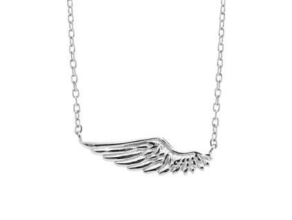 10209 stribrny nahrdelnik mini kridlo bez krystalu stribro 925 1000