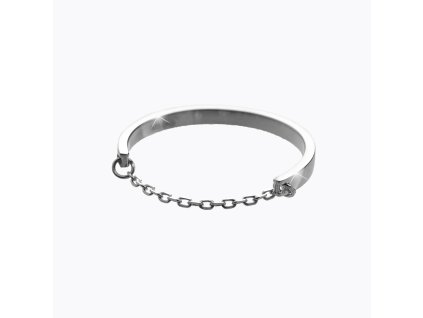 10779 stribrny prsten jeden retizek bez krystalu stribro 925 1000