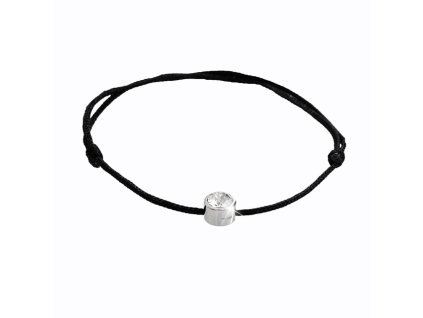 11799 snurkovy naramek se stribrnym priveskem satonu swarovski crystal stribro 925 1000