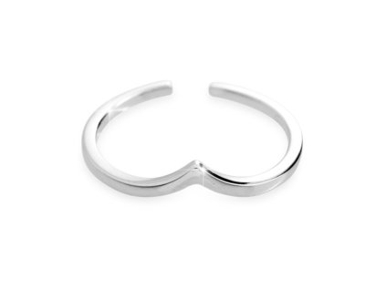 11979 stribrny prsten spicka bez krystalu stribro 925 1000