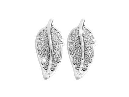 17348 nausnice puzety z bizuterni slitiny pericko huste osazene krystaly swarovski crystal a