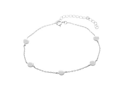 17399 stribrny nakotnik s penizky kovovy bez krystalu stribro 925 1000