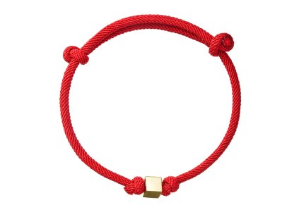 33172 kabbalah naramek se zlatou kostickou cerveny 93t00100 red