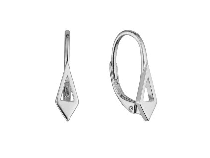 32396 stribrne nausnice geometrickeho tvaru 61024