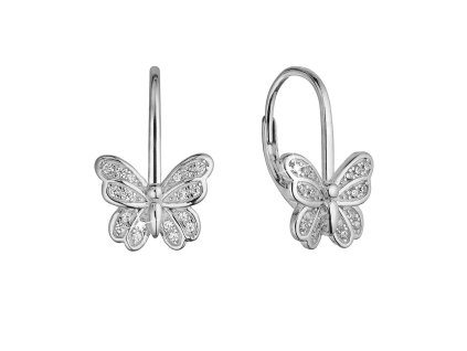 32276 stribrne nausnice motylci se zirkony 11500 1 crystal