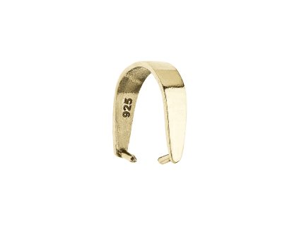 26666 stribrna slupna s rhodiem pozlacena p99044