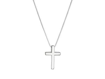 28967 stribrny nahrdelnik s priveskem krizek 62005