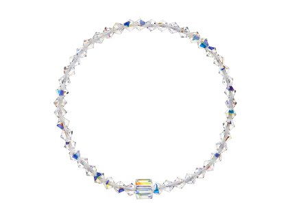 Náramek se Swarovski krystaly 33120.2 ab efekt