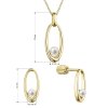 31487 1 perlova souprava pozlaceny oval s bilou ricni perlou 29076 1b