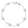 20387 4 perlovy naramek z pravych ricnich perel bily 23008 1