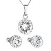 24731 sada sperku s krystaly swarovski nausnice retizek a privesek bile kulate 39352 1