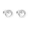 23060 stribrne nausnice pecka se zirkonem bile kulate 11016 1