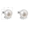 20288 3 stribrne nausnice pecky s bilou ricni perlou 21020 1
