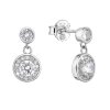 30173 stribrne nausnice visaci kulate se zirkony 11429 1