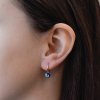 25844 1 stribrne nausnice visaci s krystaly swarovski modre kulate 31230 5 bermuda blue