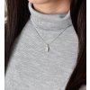 20663 1 stribrny privesek s krystaly swarovski bila kosticka 34238 1