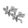 9609 1 stribrne nausnice puzety jesterky s krystaly swarovski crystal b stribro 925 1000