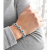 27527 2 stribrny naramek se syntetickym opalem a krystaly preciosa zeleny 33105 1