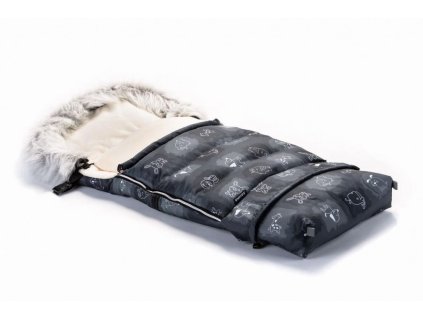 Fusak COMBI FOX šedá zvířata 2020 krém