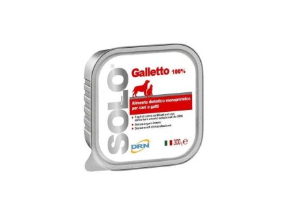 SOLO Galleto 100% (kohoutek) vanička 100g