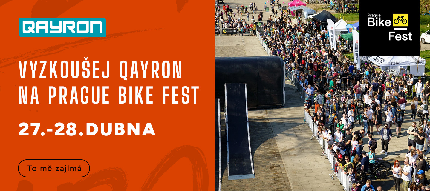 Česká značka Qayron bude na Prague Bike Fest