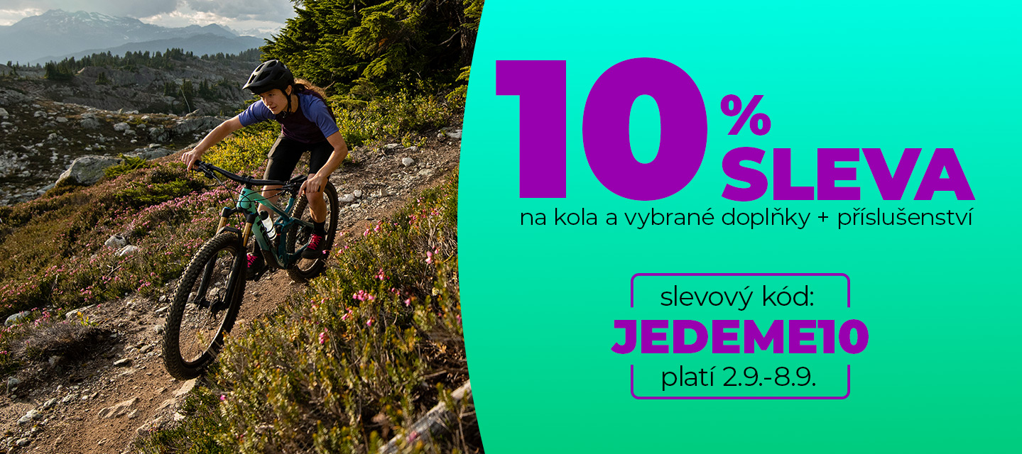 Jedeme dál, sezóna pokračuje s 10% slevou!