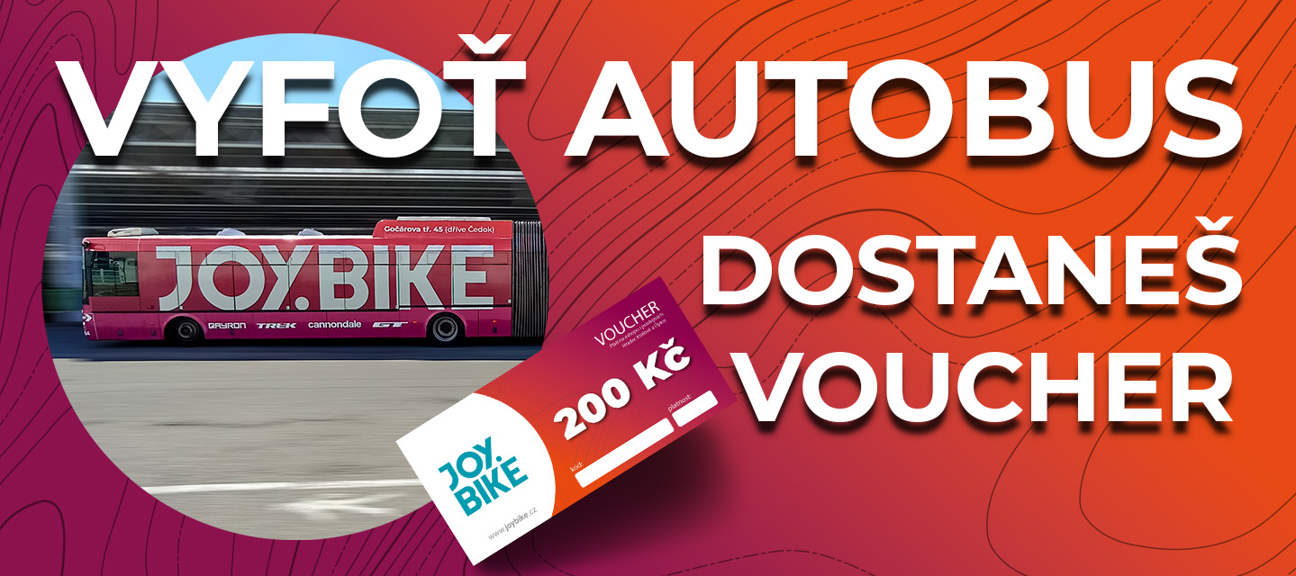 Vyfoť autobus, dostaneš voucher.