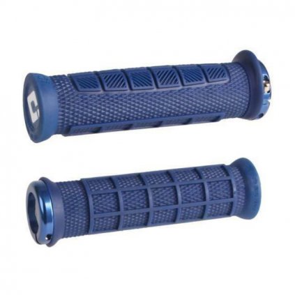 Gripy MTB ODI Elite Pro Lock-On - navy blue