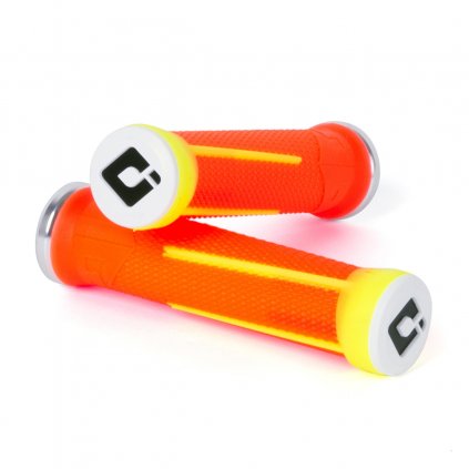 Gripy MTB ODI AG-1 Signature V2.1 Lock-On flame orange/flame yellow