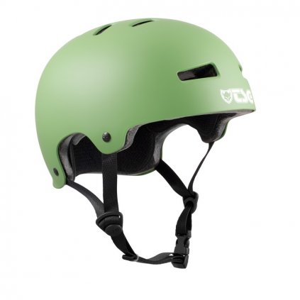 Přilba TSG Evolution Solid Color satin fatigue green