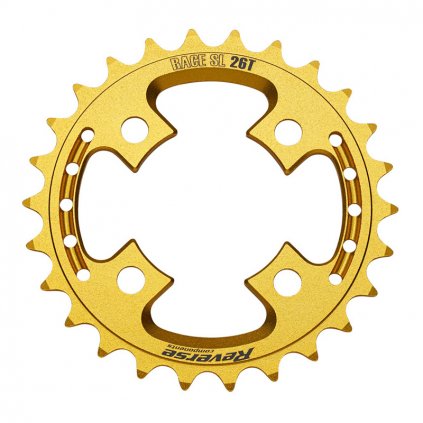 Převodník Reverse CW Shiftable Race SL 64 mm, 26 zubů zlatý