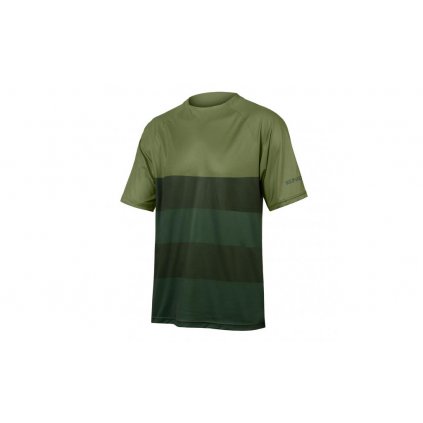 dres endura singletrack core t olive green v