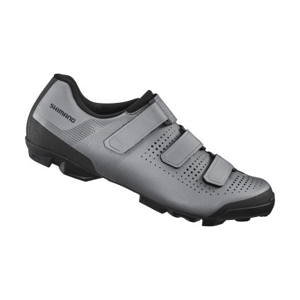 Shimano SH-XC100 MTB pánské tretry stříbrná (Velikost 40)