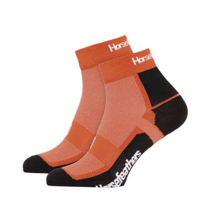 Horsefeathers Cadence technické funkční ponožky Burnt Orange