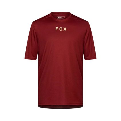 Fox Ranger SS Jersey Woodmark pánský dres Rust