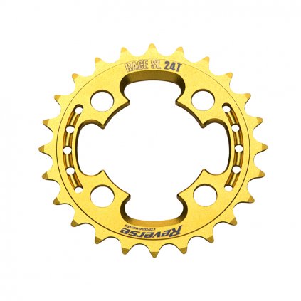 Převodník Reverse CW Shiftable Race SL 64 mm, 24 zubů zlatý