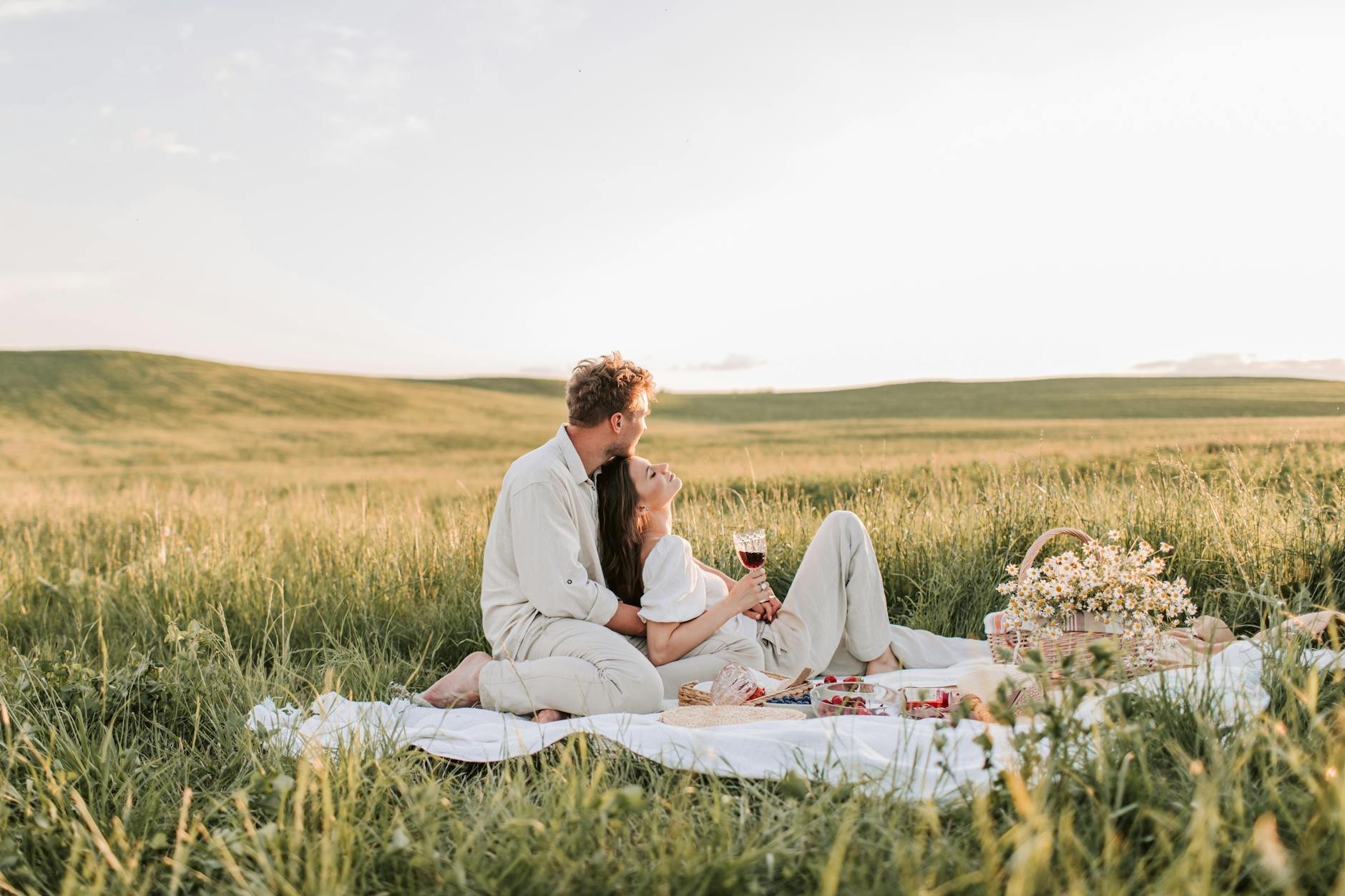 Ako na piknik v prírode romanticky a chick? V hlavnej úlohe pikniková deka