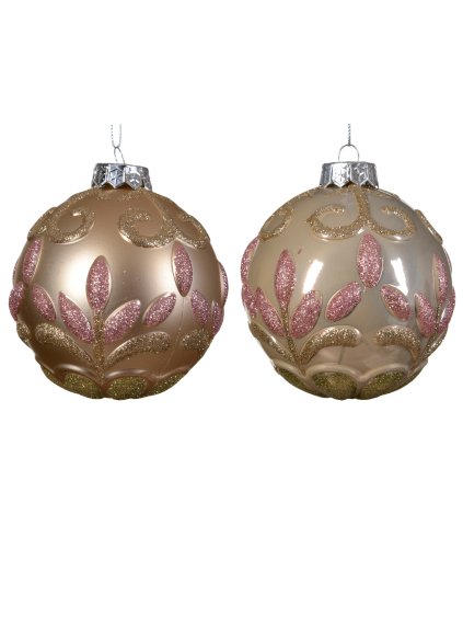 Nerozbitná matná vianočná guľa (variant B)