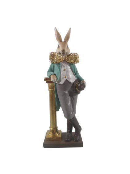 Figúrka opierajúci sa zajac 45cm