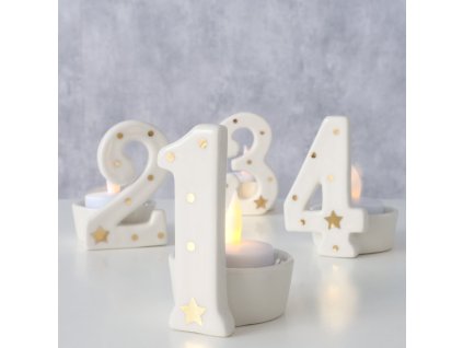 4-dielny adventný svietnik Numero