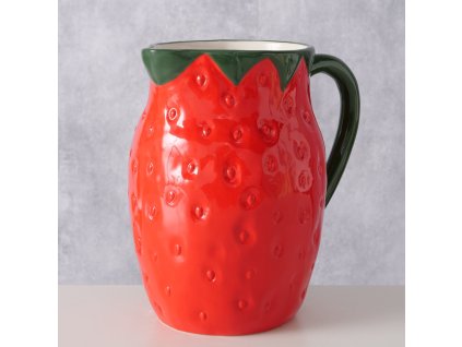 Keramický krčah Strawberry 1200ml