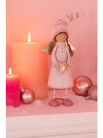 Figúrka anjel so srdcom/hviezdou (Variant so srdcom)