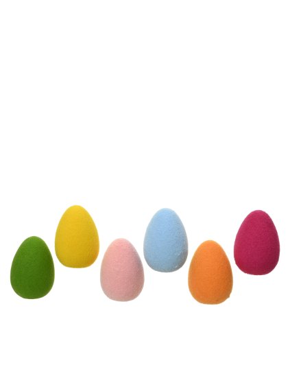 6 Farebných penových kraslíc