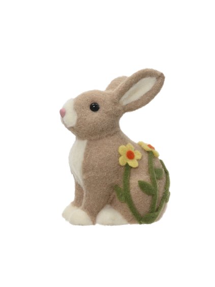 Plstený zajac 20cm