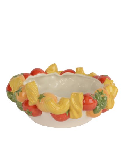 Keramická misa s paradajkami